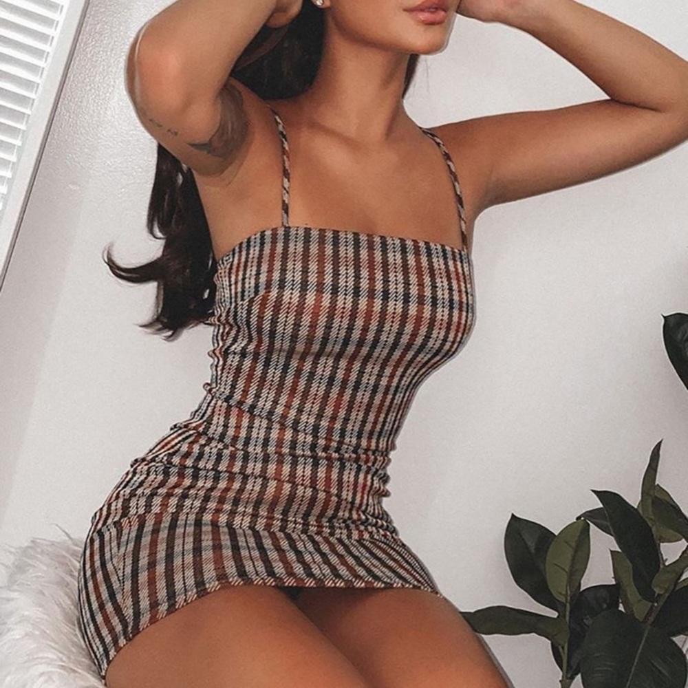 Fashion Nova Plaid Dress